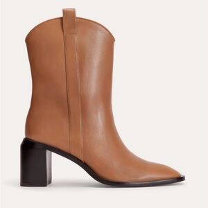 Everlane Outlaw Boot in Saddle Brown